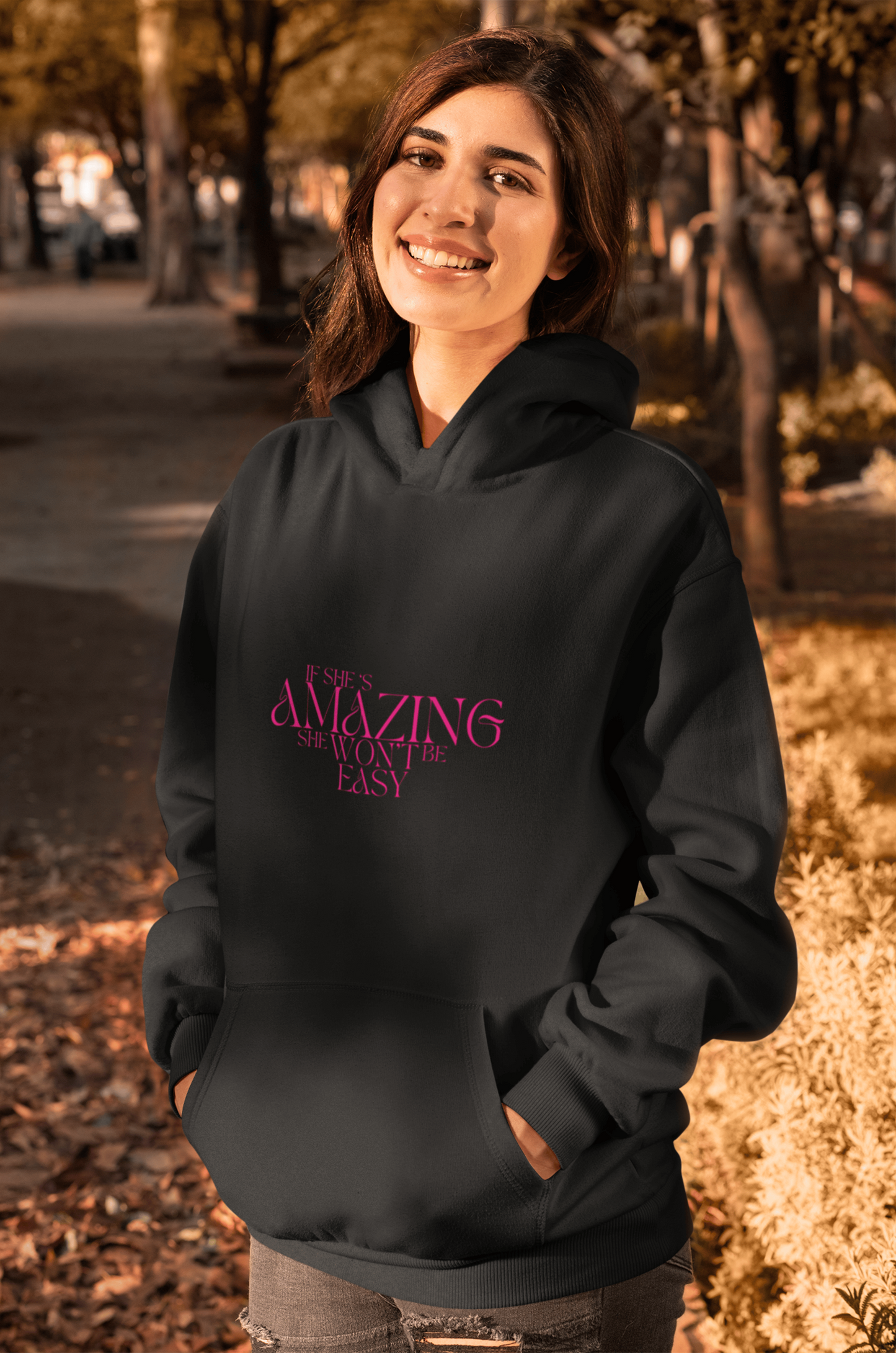 She's Amazing -Oversize Hoodie
