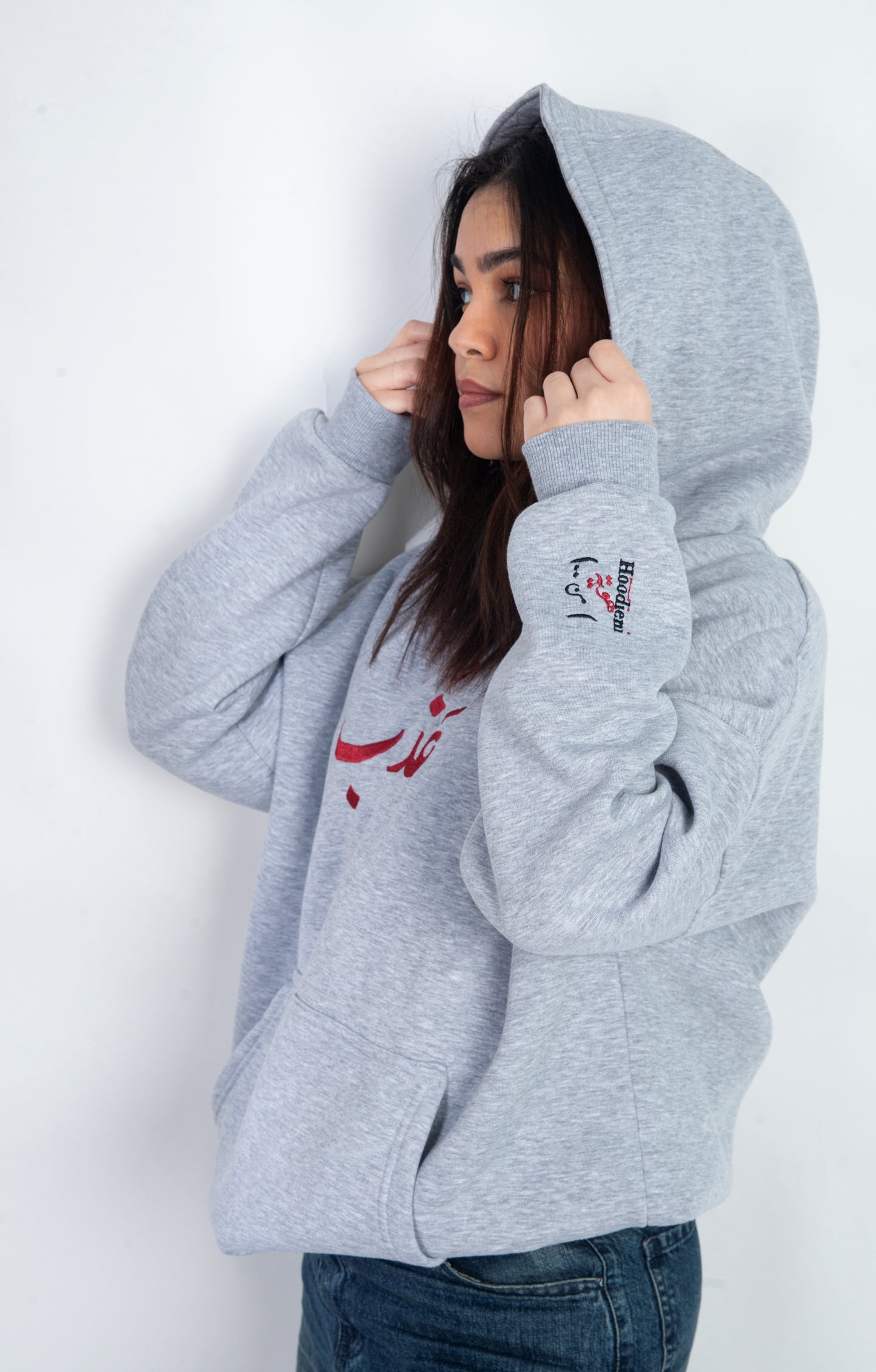 عَــذْب - Oversized Hoodie - F