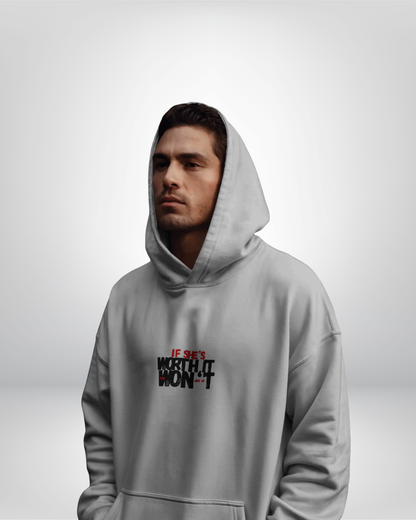 Won't Give Up - Oversized Hoodie
